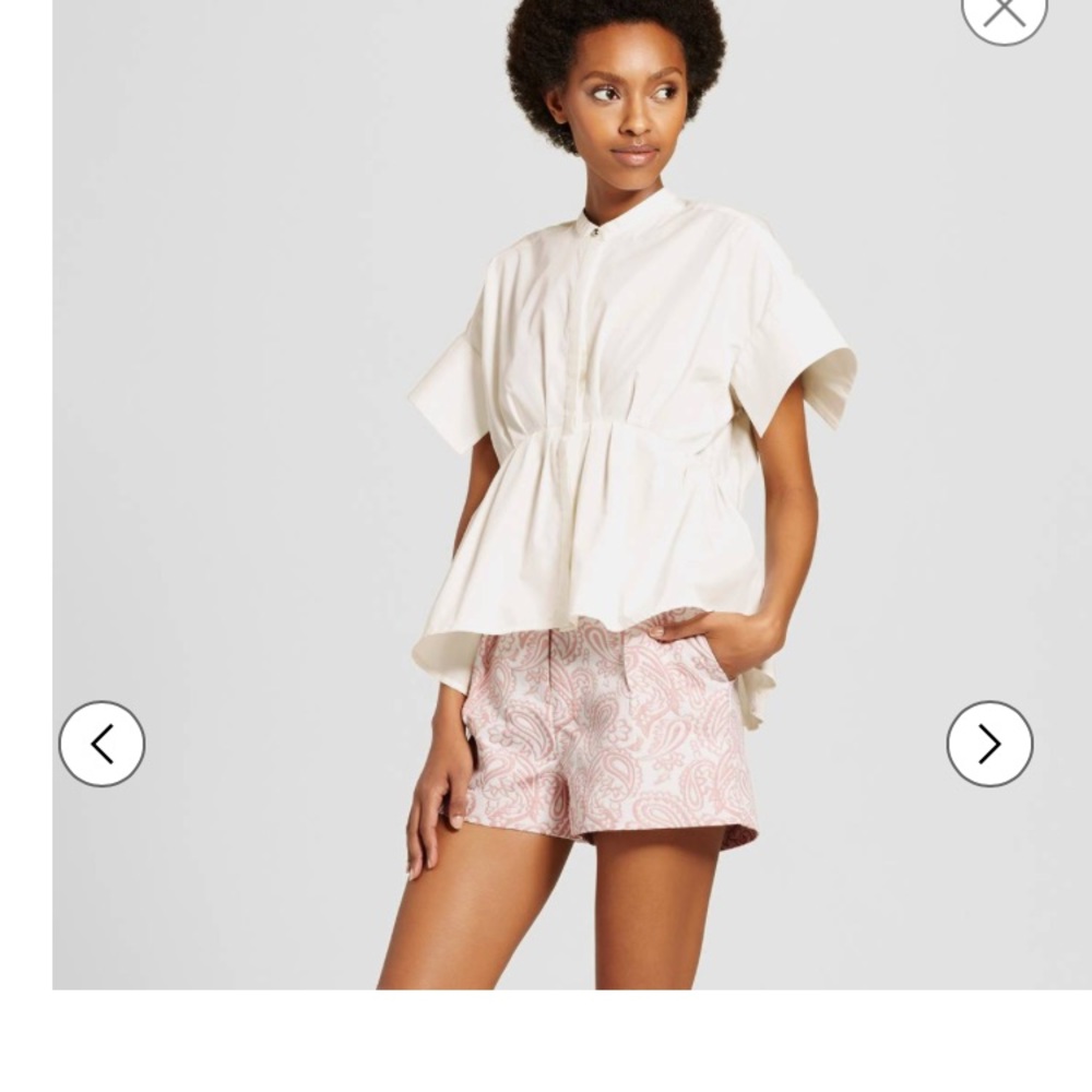 Victoria BeckhamXTarget poplin waist top